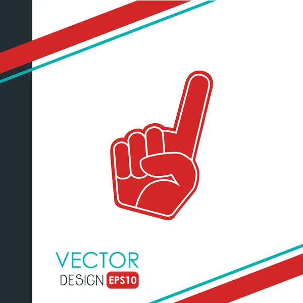 Diseño icono de béisbol — Vector de stock