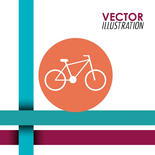Diseño de icono de fitness — Vector de stock