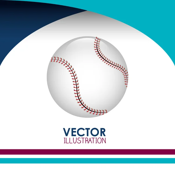 Baseball ikon design — Stock vektor