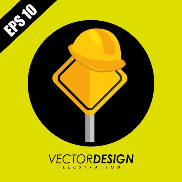 Construction icon design — Stock Vector