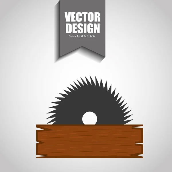 Conception icône de construction — Image vectorielle