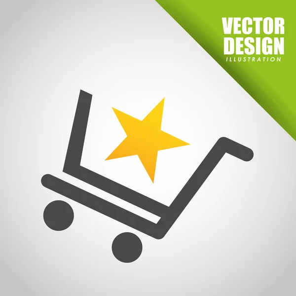 Design ícone de comércio —  Vetores de Stock