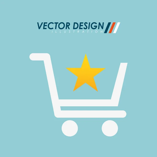 Kereskedelmi ikon tervezés — Stock Vector