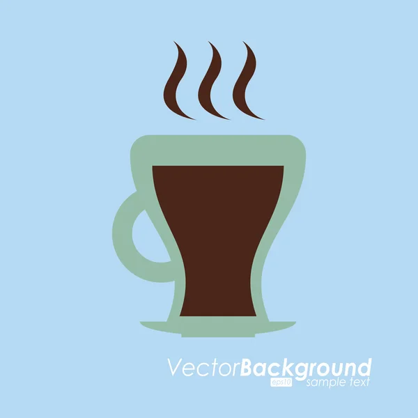 Leckeres Kaffeedesign — Stockvektor