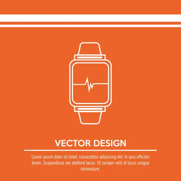 Fitness ikona designu — Wektor stockowy