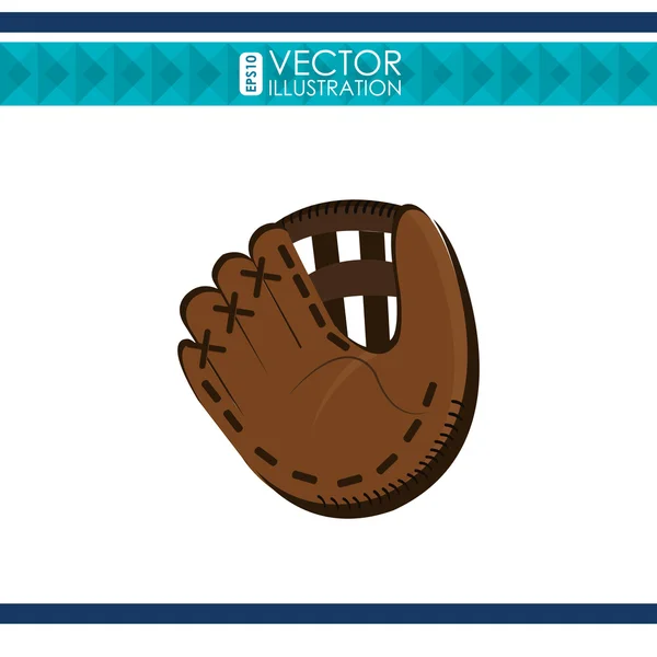 Design de ícone de beisebol — Vetor de Stock