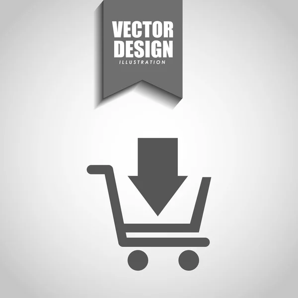 Commerce ikon design — Stock vektor