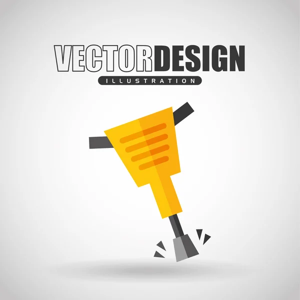 Diseño icono de construcción — Vector de stock