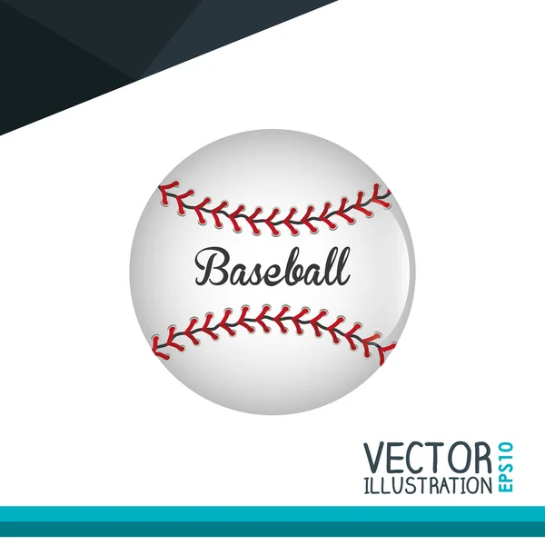 Honkbal pictogram ontwerp — Stockvector