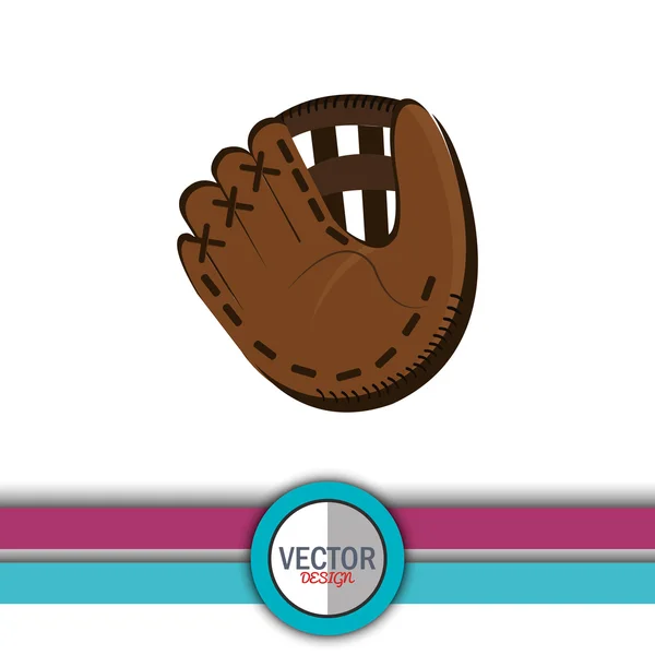 Diseño icono de béisbol — Vector de stock
