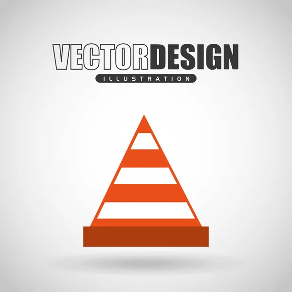 Diseño icono de construcción — Vector de stock