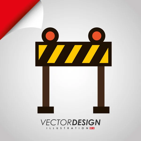 Stavební ikony designu — Stockový vektor