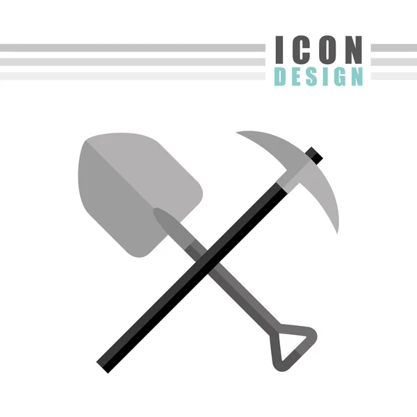 Construction icon design — Stock Vector