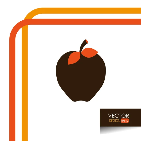 Fitness ikon tervezés — Stock Vector