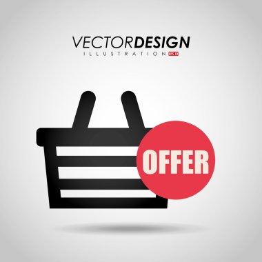 Ticaret simgesi tasarım 