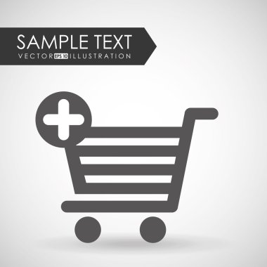 Ticaret simgesi tasarım 