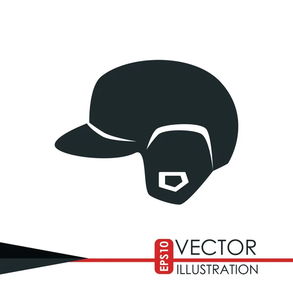 Design icona baseball — Vettoriale Stock