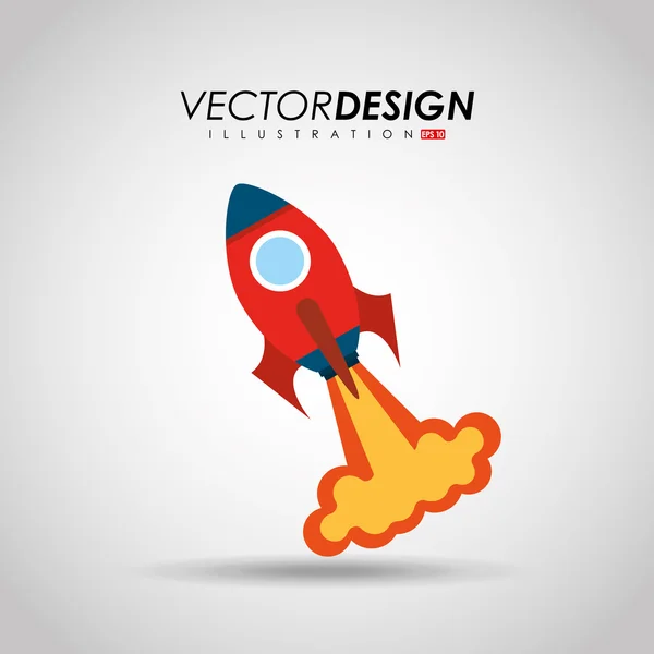 Diseño de icono de puesta en marcha — Vector de stock