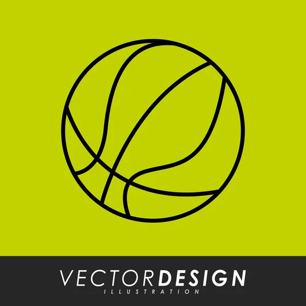 Sport pictogram ontwerp — Stockvector