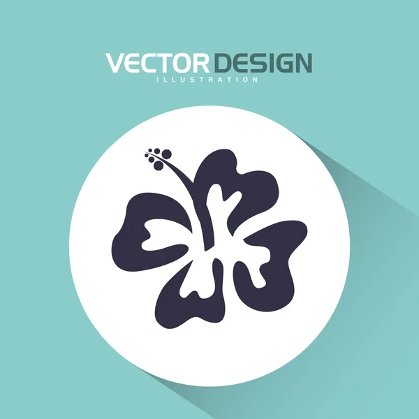 Stranden konceptdesign — Stock vektor