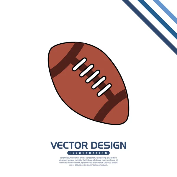 Sport icon design — Stock Vector