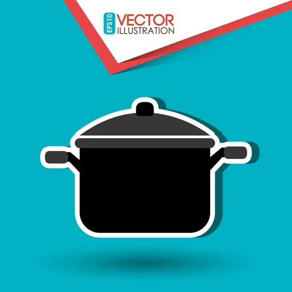 Menu icon design — Stock Vector