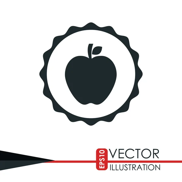 Vers fruit ontwerp — Stockvector