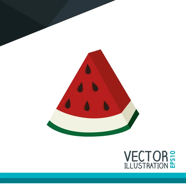 Färsk frukt design — Stock vektor