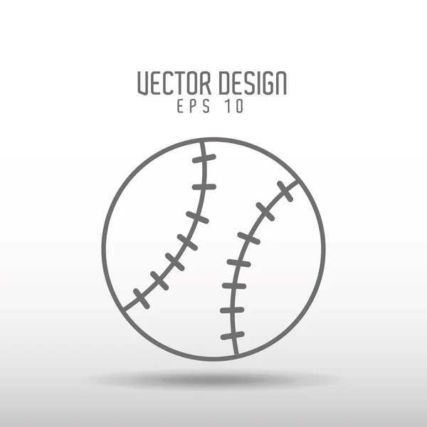Design icona sportiva — Vettoriale Stock
