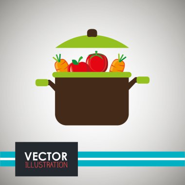 Vejetaryen yiyecekler tasarım