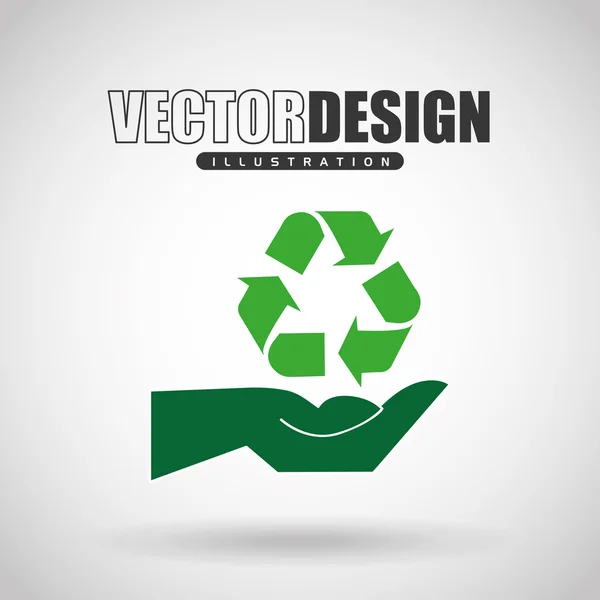 Provisões mãos design — Vetor de Stock