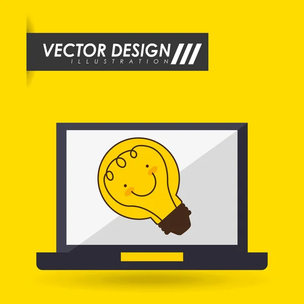 Diseño de hardware informático — Vector de stock