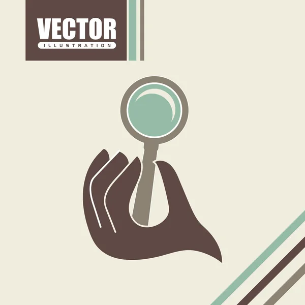 Proporcionando diseño de manos — Vector de stock