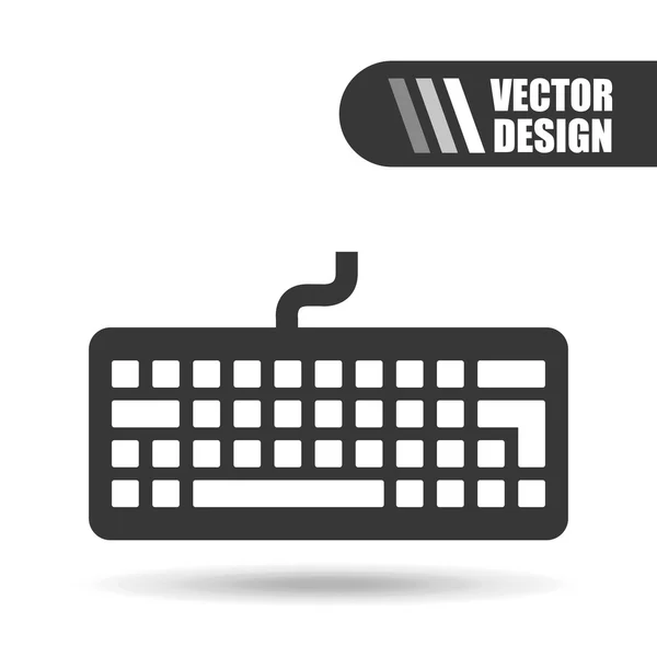 Computer hardware design — Stock vektor