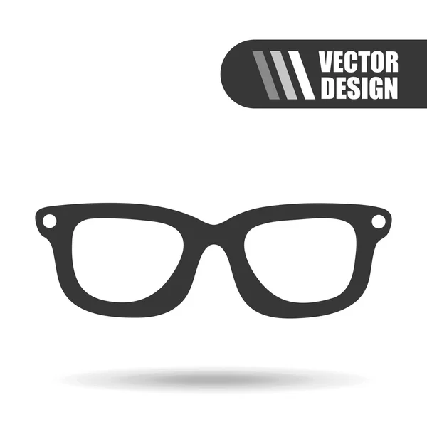 Bicchieri icona di design — Vettoriale Stock