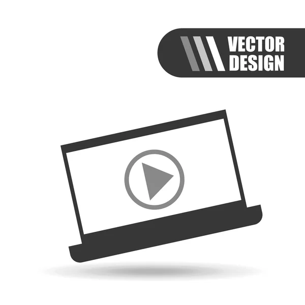 Diseño de hardware informático — Vector de stock