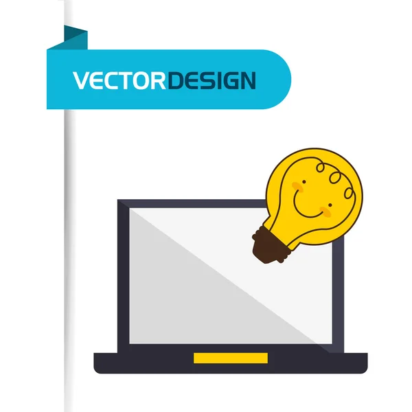 Design de hardware de computador — Vetor de Stock