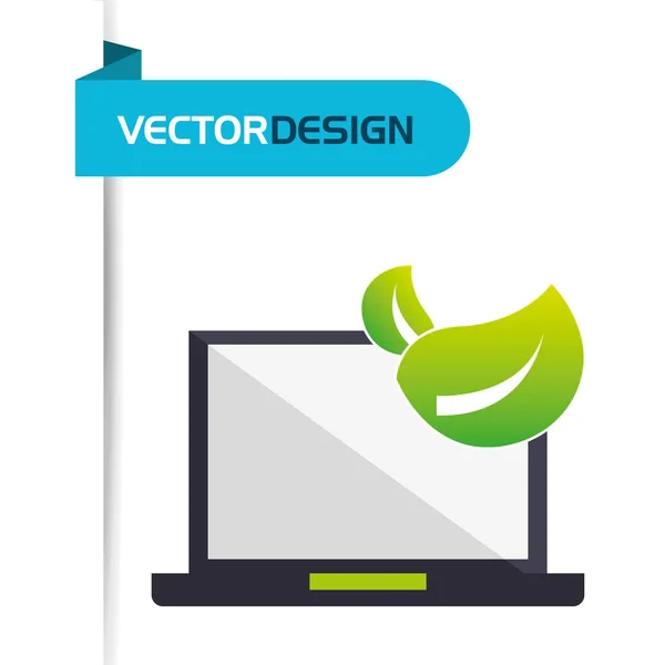 Diseño de hardware informático — Vector de stock