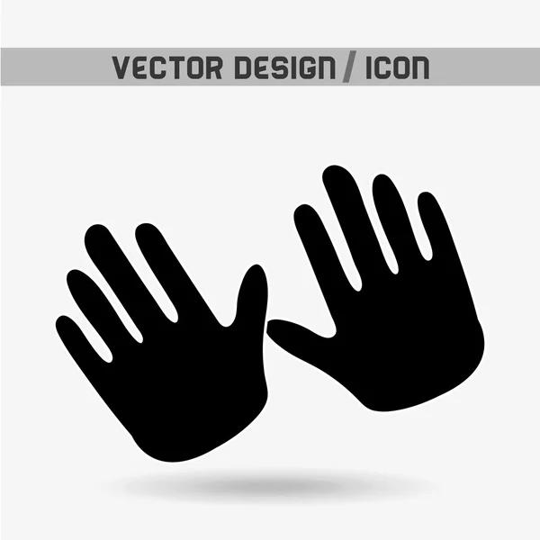 Vorsorge Hände Design — Stockvektor