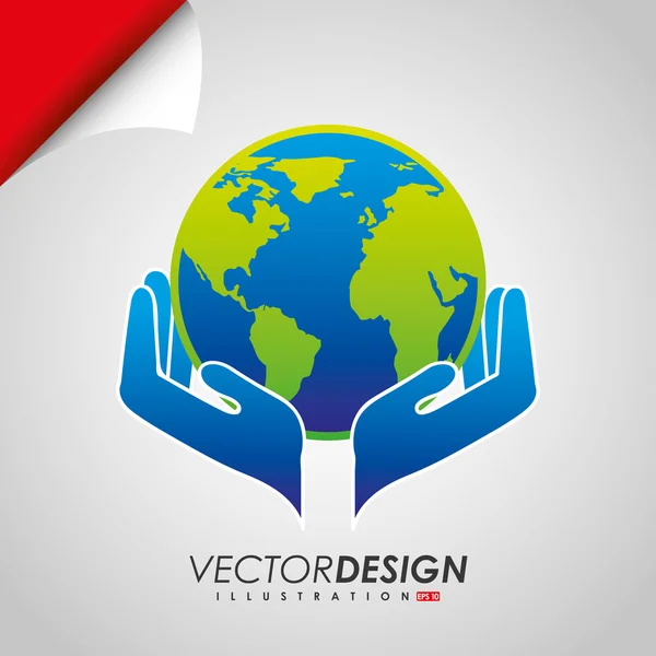 Providings hands design — Stock Vector