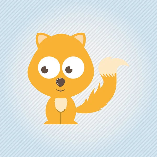 Design de mascotte mignon — Image vectorielle