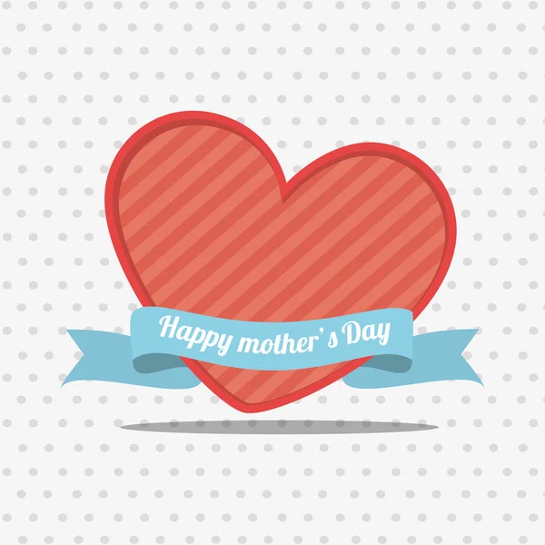 Diseño Feliz Día de las Madres — Archivo Imágenes Vectoriales
