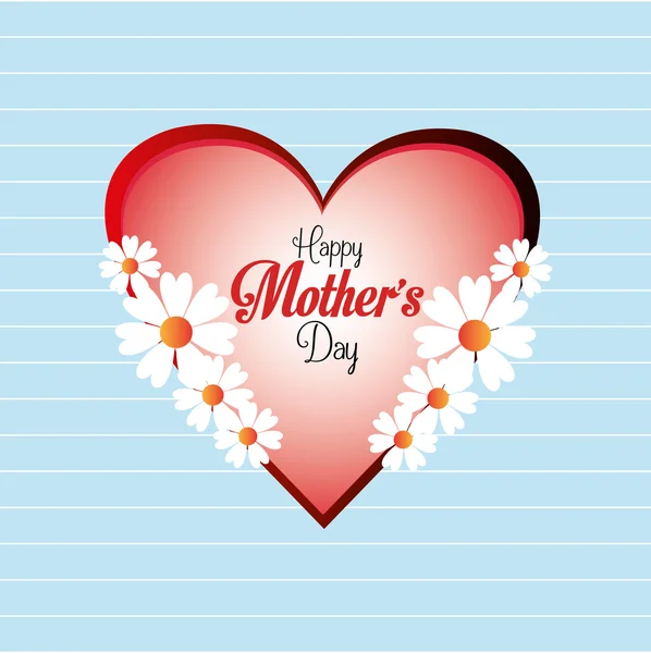 Conception Happy Mothers Day — Image vectorielle