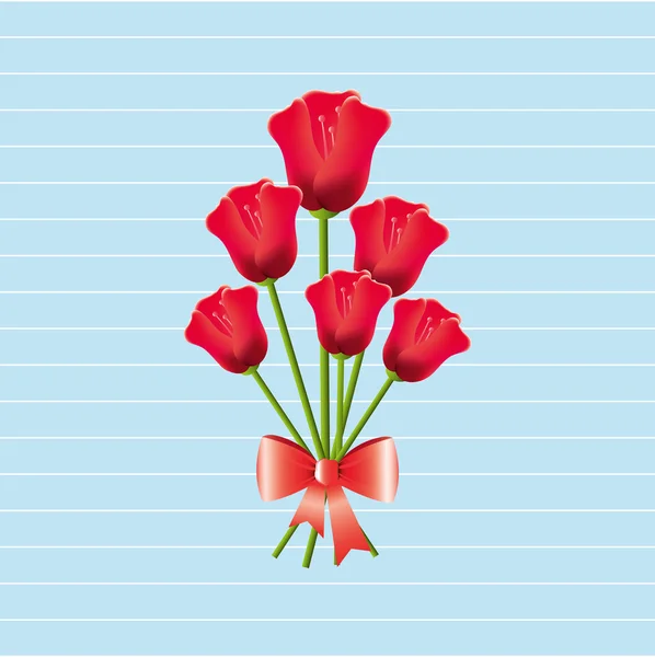 Diseño de tarjetas florales — Vector de stock