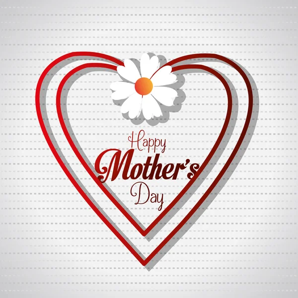 Щасливий дизайн дня матерів — стоковий вектор