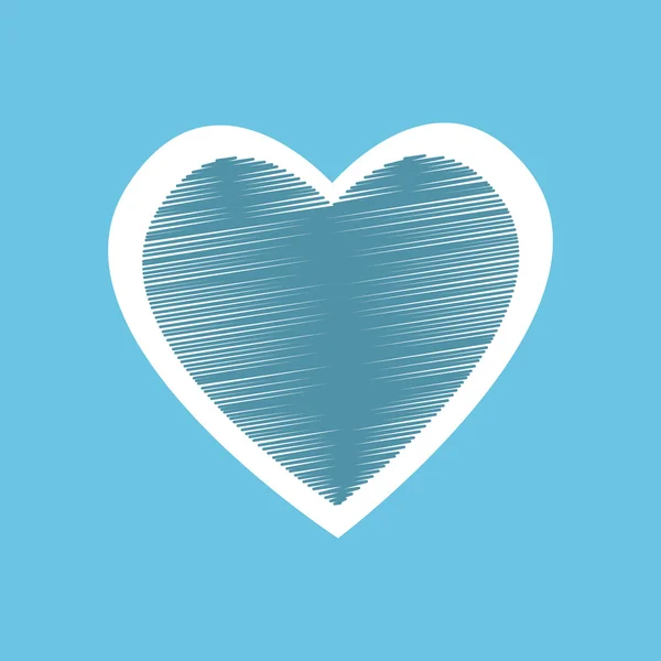 Diseño de tarjeta de amor — Vector de stock
