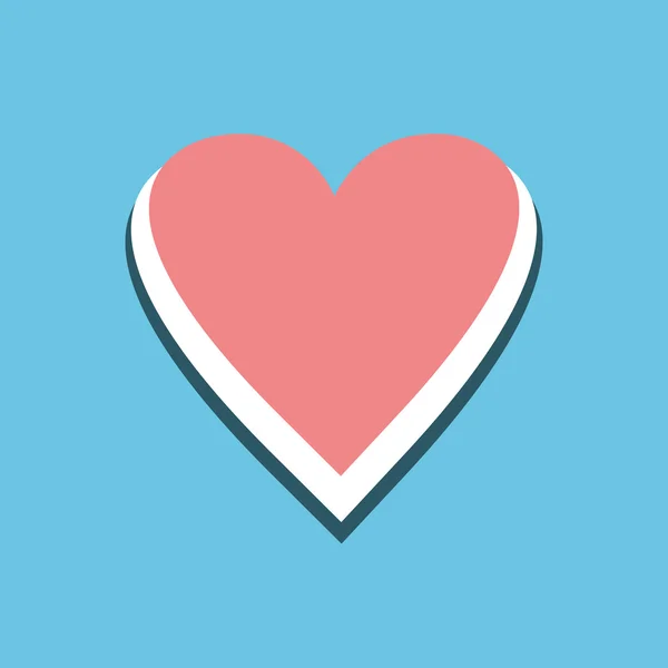 Kærlighed kort design – Stock-vektor