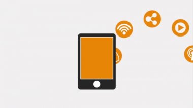 Akıllı telefon simgesi tasarım, Video animasyon