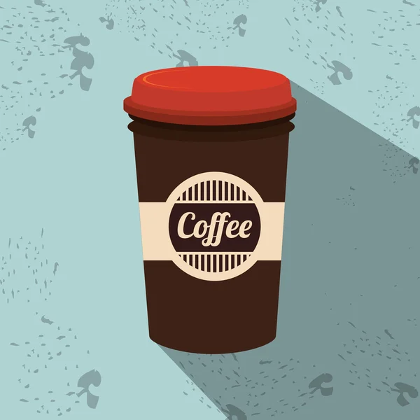 Coffee icon design — Stock Vector