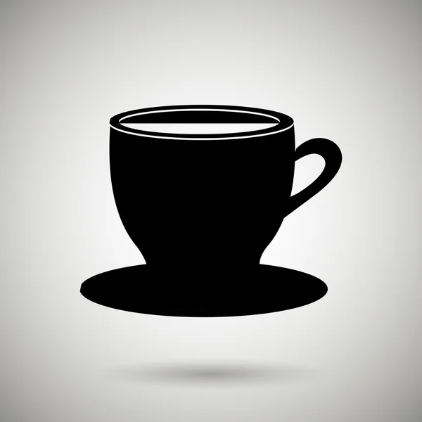 Koffie pictogram ontwerp — Stockvector